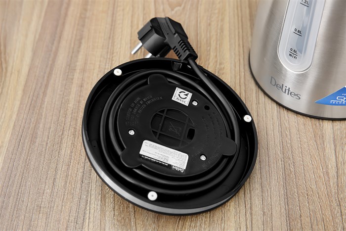 Bình đun siêu tốc Delites 1.7 lít K014QN Màu Bạc Inox