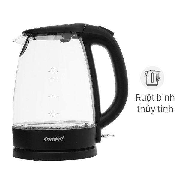Bình đun siêu tốc Comfee 1.8 lít CK-GC1820B