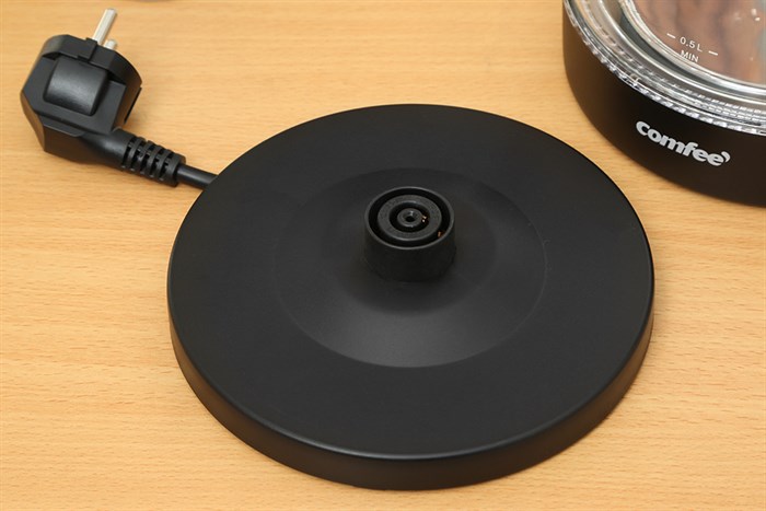 Bình đun siêu tốc Comfee 1.8 lít CK-GC1820B Màu Đen