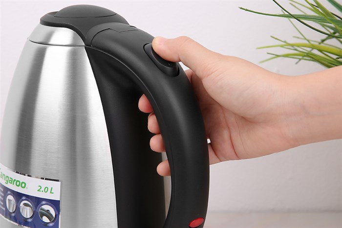Bình đun siêu tốc Kangaroo 2 lít KG-20SK3 Màu Bạc Inox