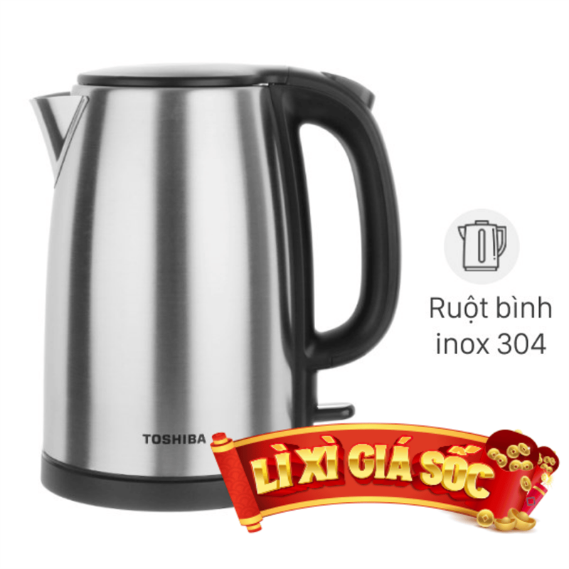Bình đun siêu tốc Toshiba 1.7 lít KT-17SH2NV