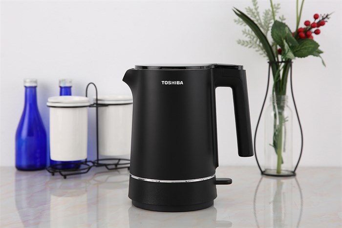 Bình đun siêu tốc Toshiba 1.5 lít KT-15DS1NV Màu Đen