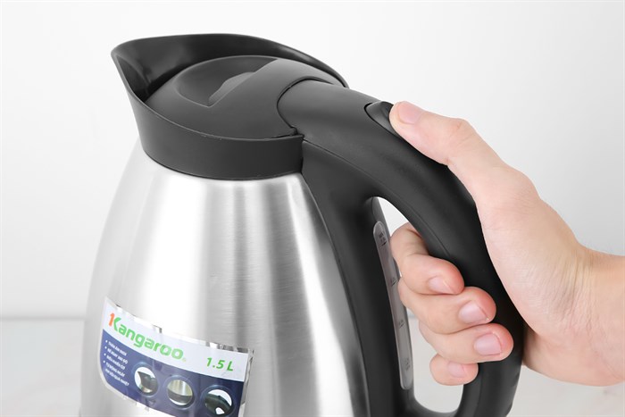 Bình đun siêu tốc Kangaroo 1.5 lít KG15SK3 Màu Bạc