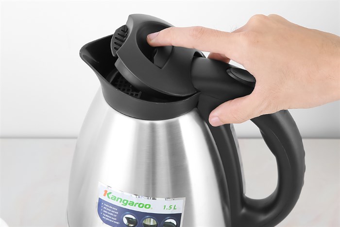 Bình đun siêu tốc Kangaroo 1.5 lít KG15SK3 Màu Bạc