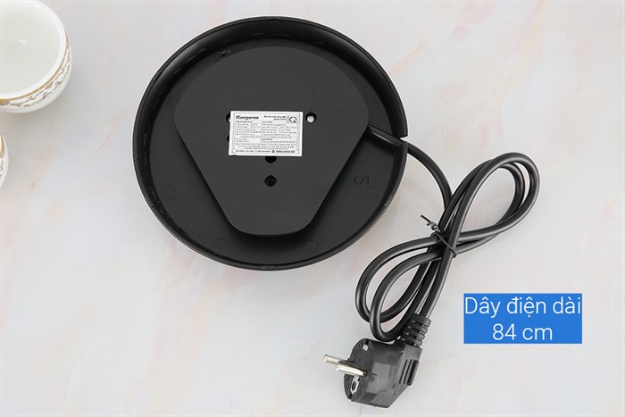 Bình đun siêu tốc Kangaroo 1.5 lít KG15SK3 Màu Bạc