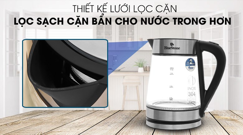 Ấm đun siêu tốc BlueStone 1.7 lít KTB-3426