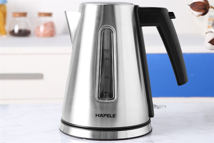 Bình đun siêu tốc Hafele 1.7 lít T-907B (535.43.731) Màu Bạc Inox