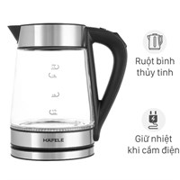 Bình đun siêu tốc Hafele 1.7 lít T-602C (535.43.732)