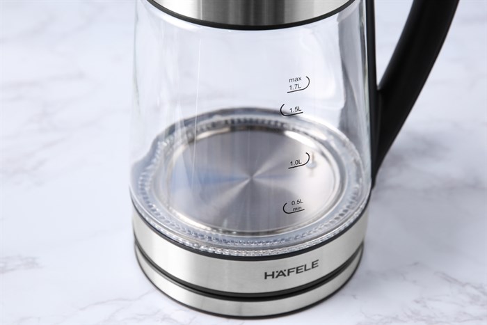 Bình đun siêu tốc Hafele 1.7 lít T-602C (535.43.732) Màu Bạc