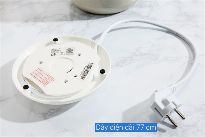 Bình đun siêu tốc BlueStone 1.5 lít KTB-3453 Kem Màu Kem