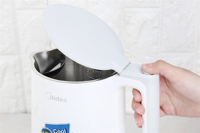 Bình đun siêu tốc Midea 1.7 lít MK-17DW Màu Trắng