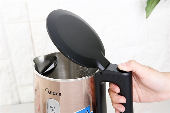Bình đun siêu tốc Midea 1.7 lít MK-317DW Màu Nâu