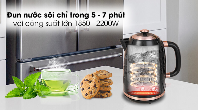 Bình đun siêu tốc Hommy 1.7 lit K512PN