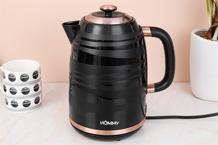Bình đun siêu tốc Hommy 1.7 lít K512PN Màu Đen