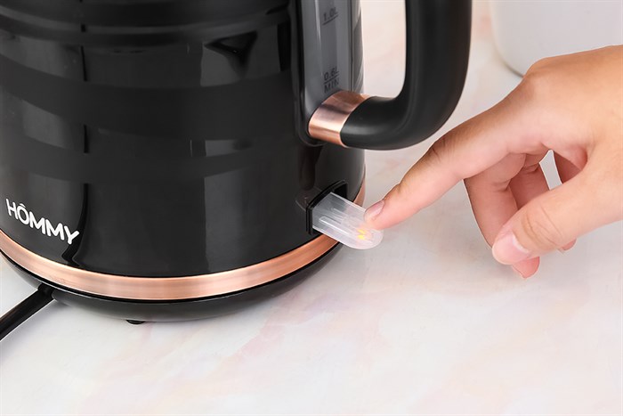 Bình đun siêu tốc Hommy 1.7 lít K512PN Màu Đen