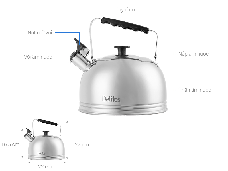 Lợi ích của việc sử dụng ấm inox