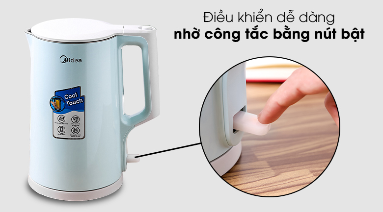 Bình đun siêu tốc Midea MK-17DG