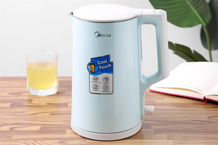 Bình đun siêu tốc Midea 1.7 lít MK-17DG Màu Xanh ngọc