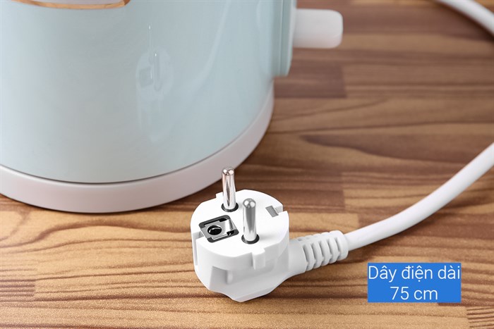 Bình đun siêu tốc Midea 1.7 lít MK-17DG Màu Xanh ngọc