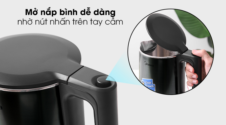 Bình đun siêu tốc Midea MK-317DC