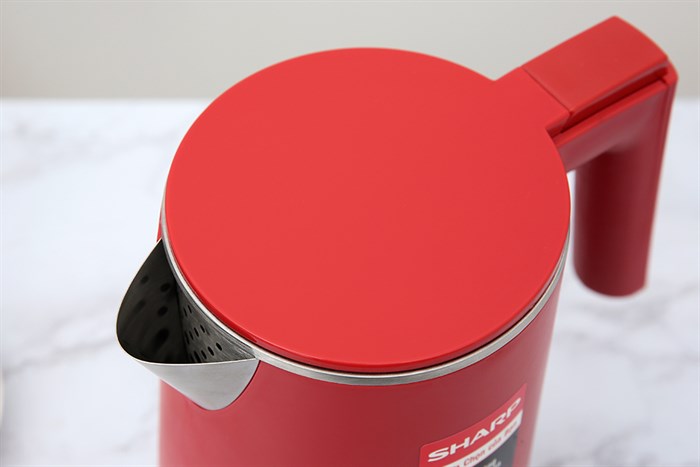 Bình đun siêu tốc Sharp 1 lít EKJ-10DVPS-RD Màu Đỏ đô