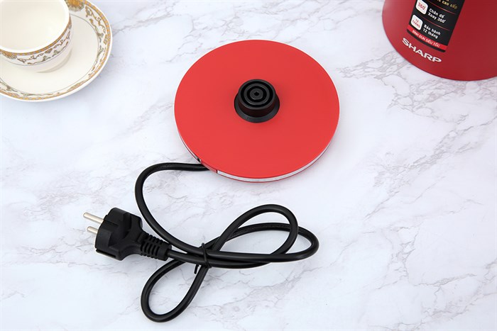 Bình đun siêu tốc Sharp 1 lít EKJ-10DVPS-RD Màu Đỏ đô