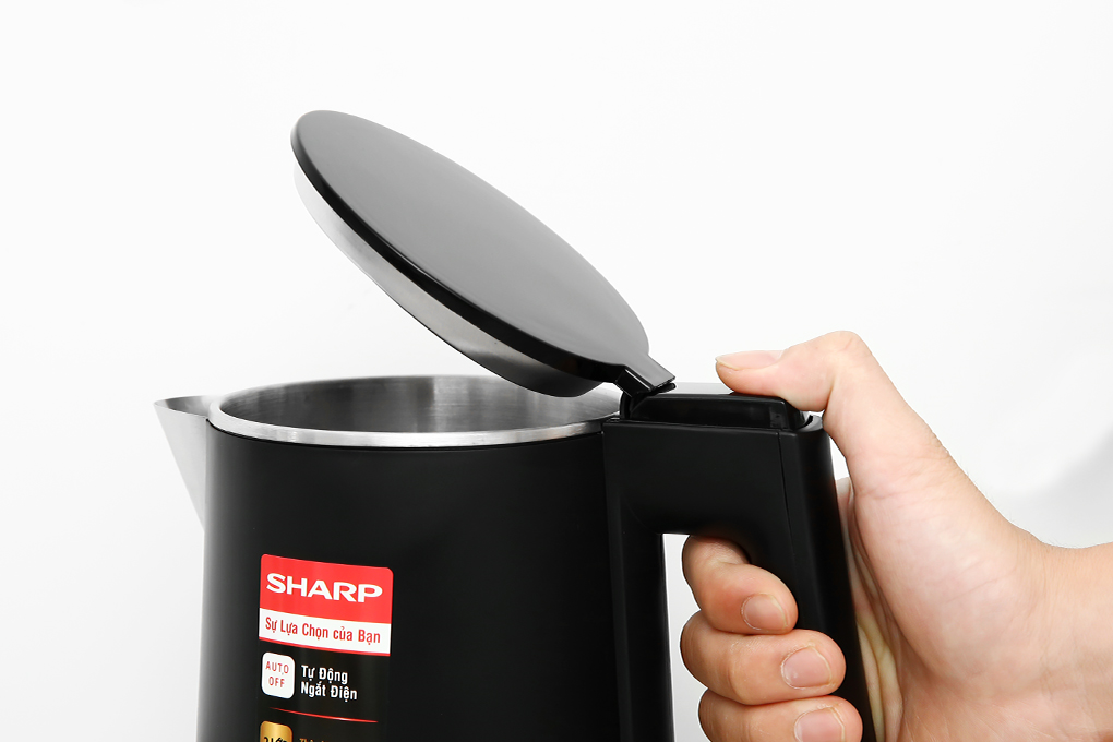Bình đun siêu tốc Sharp 1 lít EKJ-10DVPS-BK Màu Đen