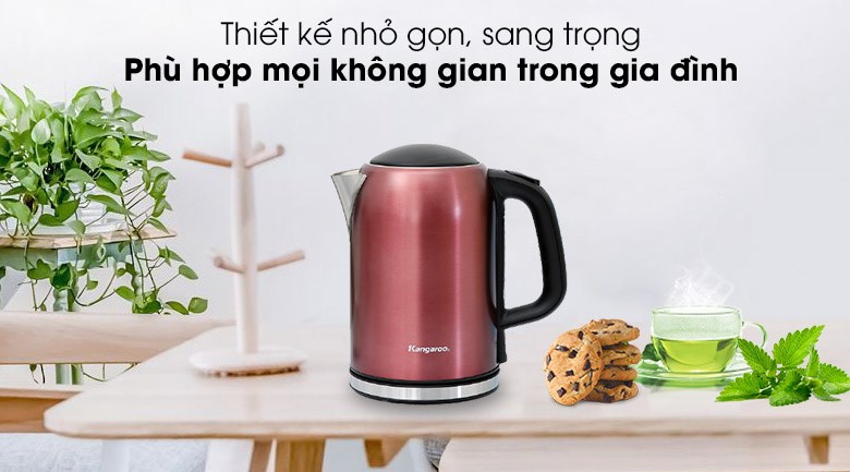 Bình đun siêu tốc Kangaroo 1.7 lít KG17K2