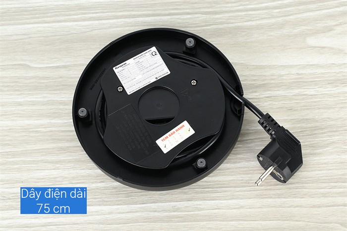 Bình đun siêu tốc Kangaroo 1.7 lít KG642 Màu Bạc