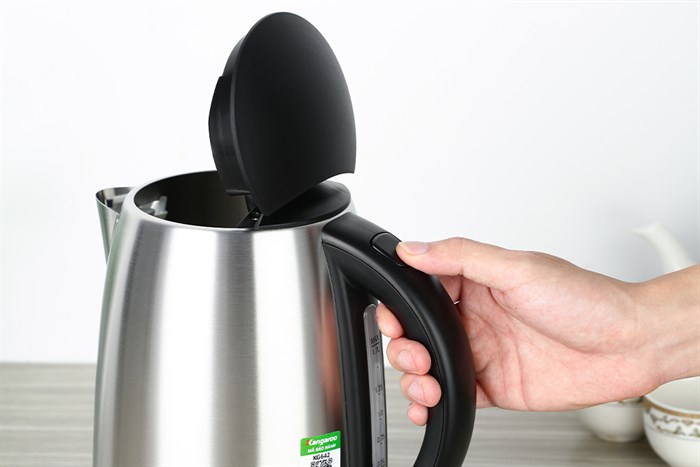 Bình đun siêu tốc Kangaroo 1.7 lít KG642 Màu Bạc