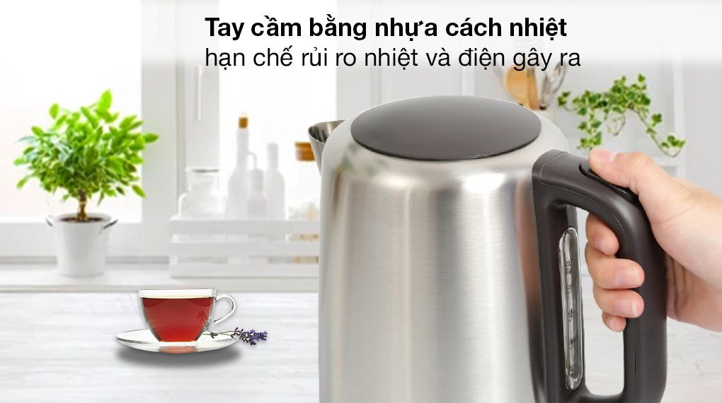 Bình đun siêu tốc Electrolux 1.7 lít EEK1505S