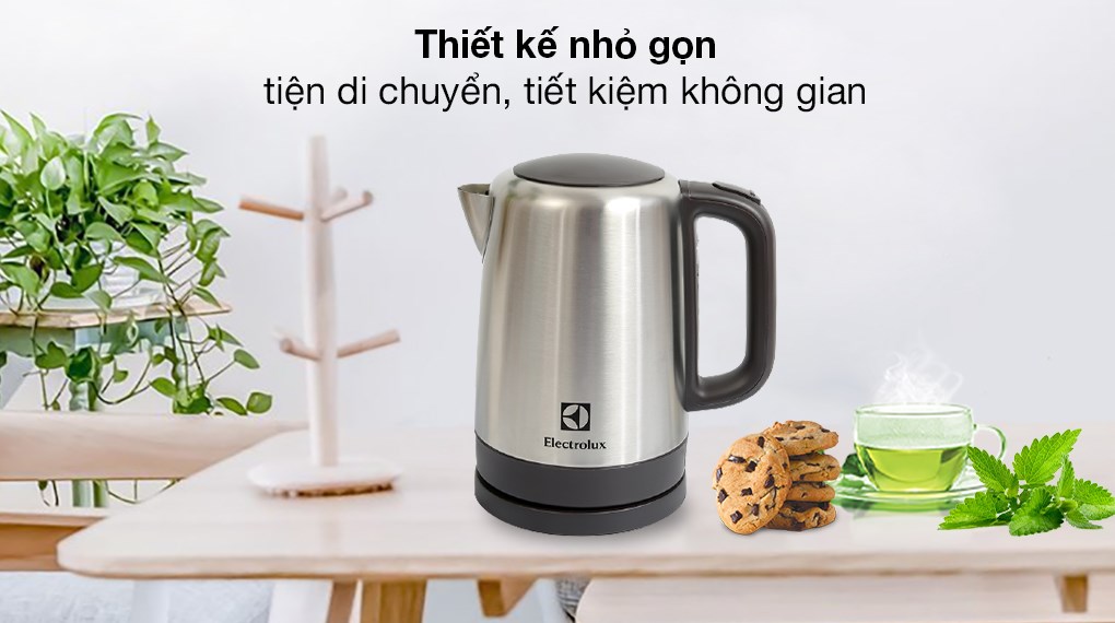 Bình đun siêu tốc Electrolux 1.7 lít EEK1505S