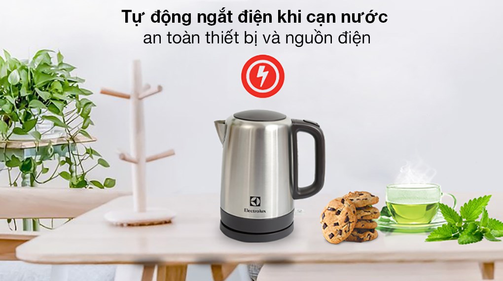 Bình đun siêu tốc Electrolux 1.7 lít EEK1505S