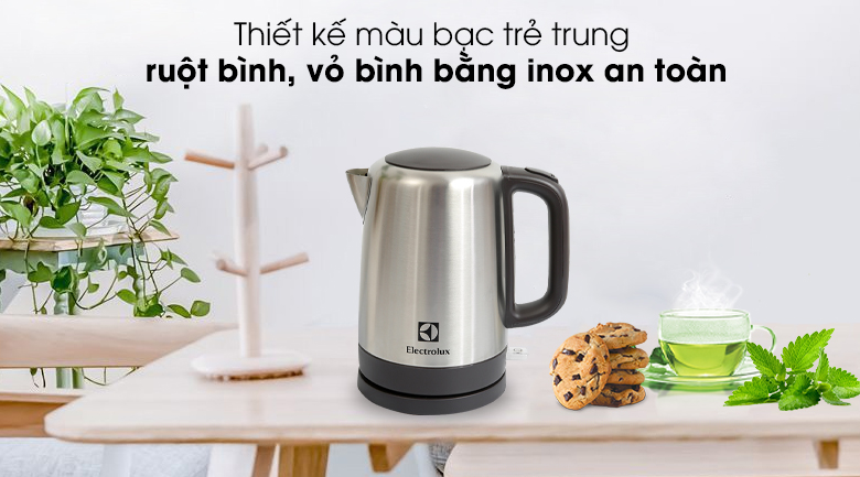 Thiết kế - Bình đun siêu tốc Electrolux EEK1505S 1.7 lít