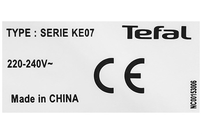 Bình đun siêu tốc Tefal 1.7 lít KO850810 Màu Đen