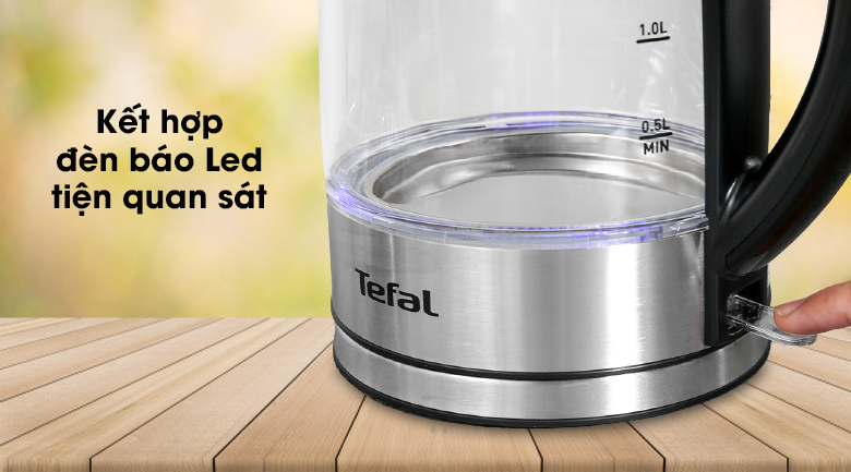 Đèn báo Led - Bình đun siêu tốc Tefal KI772D38