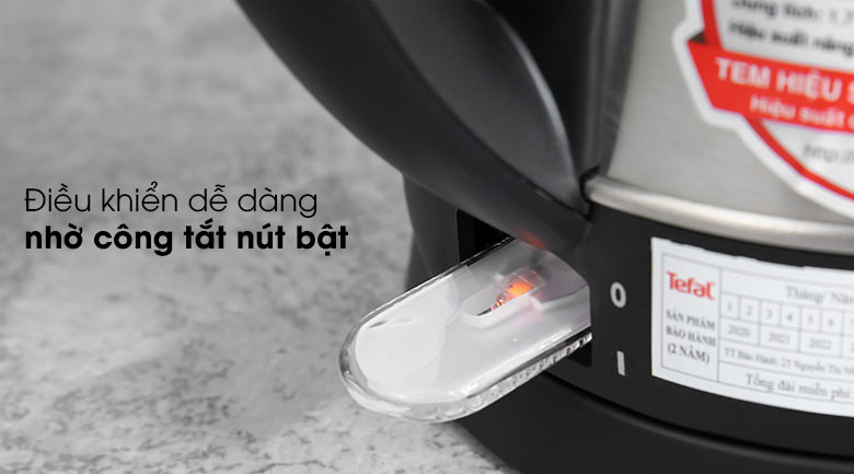 Điều khiển Bình đun siêu tốc Tefal KI800D68