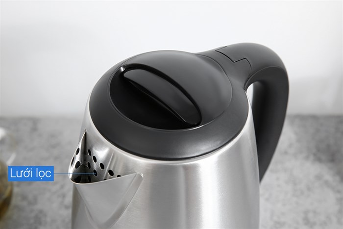 Bình đun siêu tốc Tefal 1.7 lít KI800D68 Màu Trắng - Đen