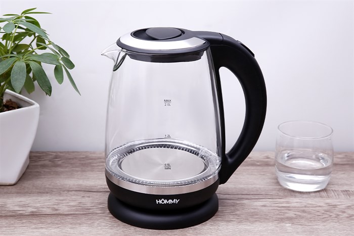 Bình đun siêu tốc Hommy 2 lít HHB2018 Màu Inox