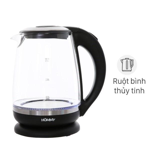 Bình đun siêu tốc Hommy 2 lít HHB2018