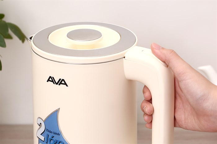Ấm đun siêu tốc AVA 1.8 lít YD-1825 Màu Kem