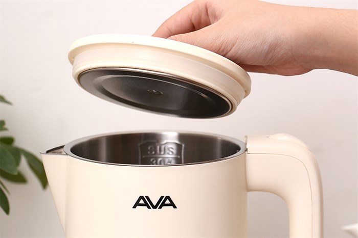 Ấm đun siêu tốc AVA 1.8 lít YD-1825 Màu Kem