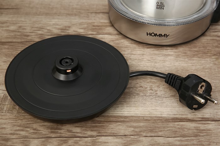Bình đun siêu tốc Hommy 1.7 lít KEGS5801B-GS Màu Đen