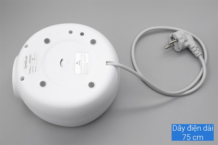 Bình đun nước pha sữa Bonbébé 1 lít BB-06 Màu Trắng