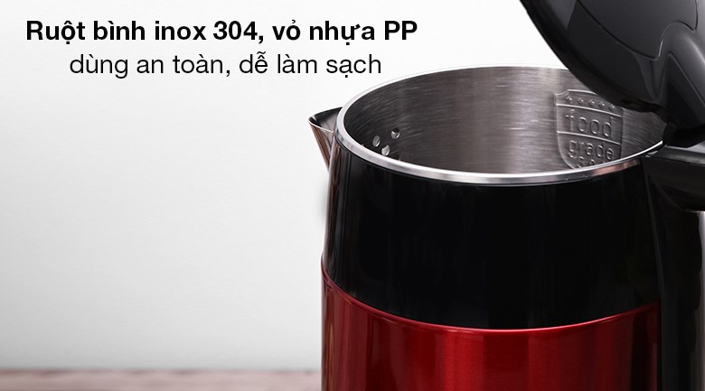 Bình đun siêu tốc Hommy 1.7 lít HB-3251