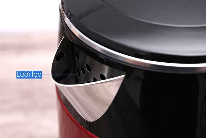 Bình đun siêu tốc Hommy 1.7 lít HB-3251 Màu Đỏ