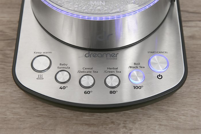 Bình đun siêu tốc thông minh Dreamer 1.7 lít DK-S17 Màu Bạc