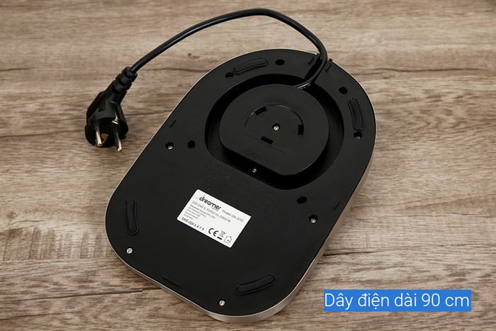 Bình đun siêu tốc thông minh Dreamer 1.7 lít DK-S17D Màu Bạc