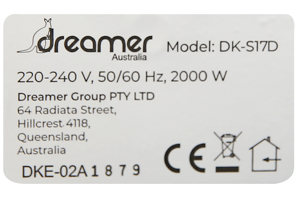 Ấm đun siêu tốc thông minh Dreamer 1.7 lít DK-S17D - 15