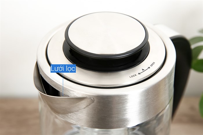 Bình đun siêu tốc thông minh Dreamer 1.7 lít DK-S17D Màu Bạc